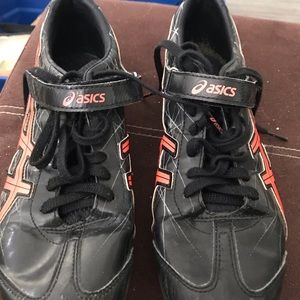 Track and Field cleats. (Pole vault).